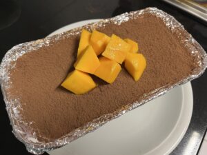 牛乳クリームチーズのティラミスイメージ